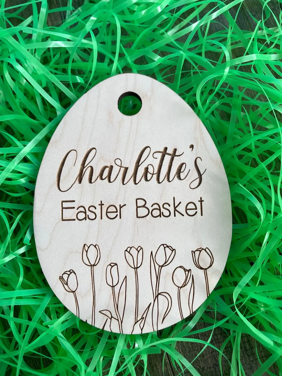 Easter Basket Tag view 1