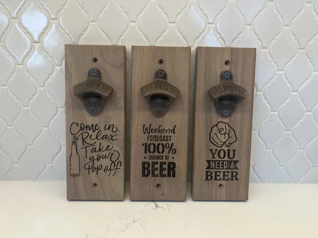 Wall Bottle Opener view 3