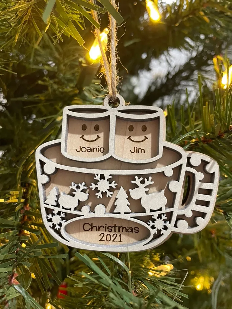 Christmas Wood Ornament