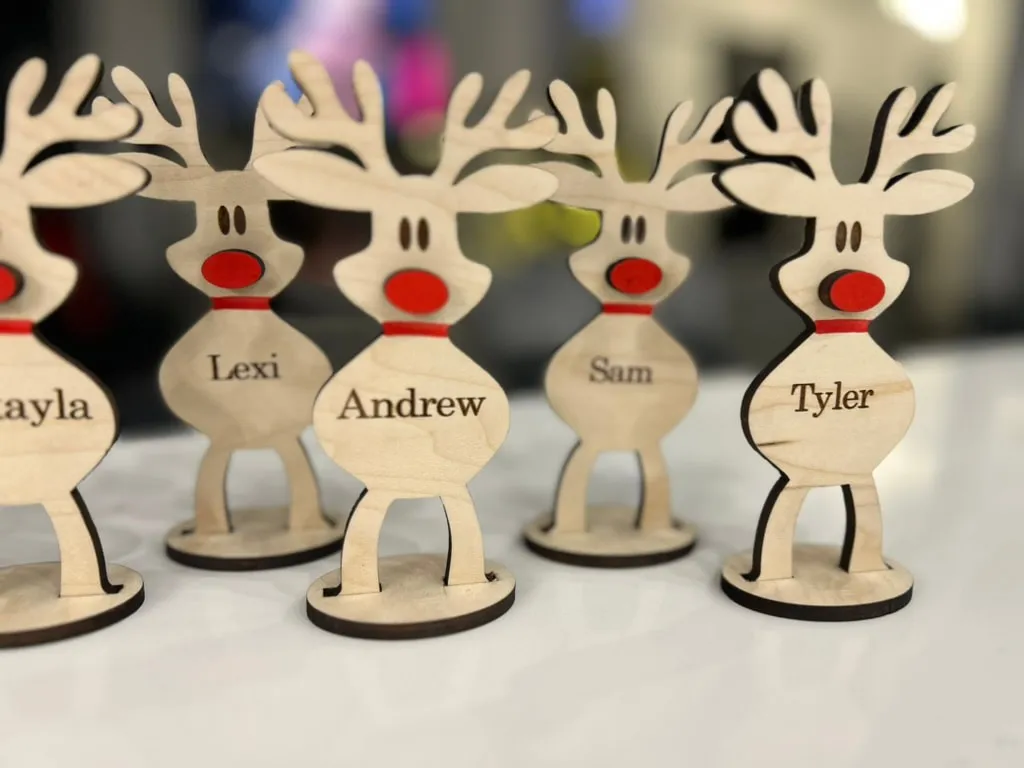 Reindeer Place Settings