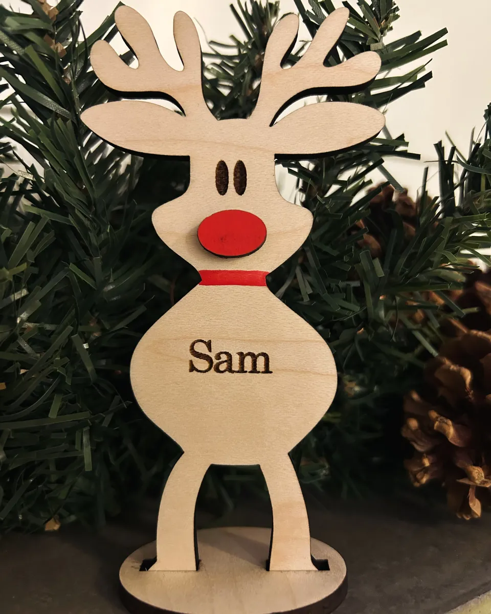 Reindeer Place Settings view 2