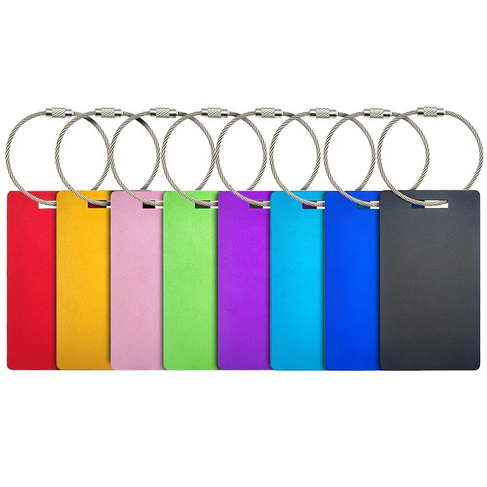 Metal Luggage Tags view 3