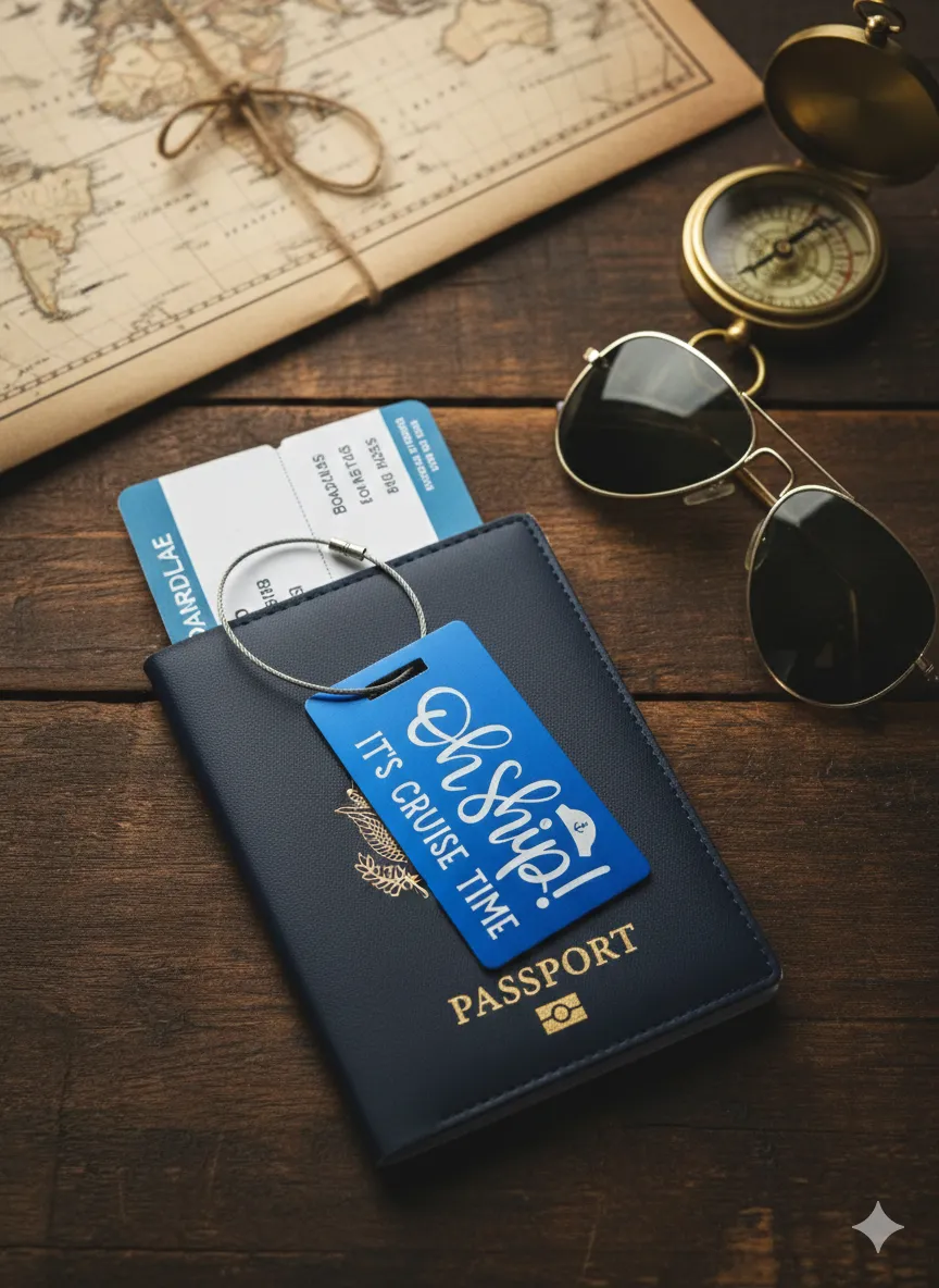 Metal Luggage Tags