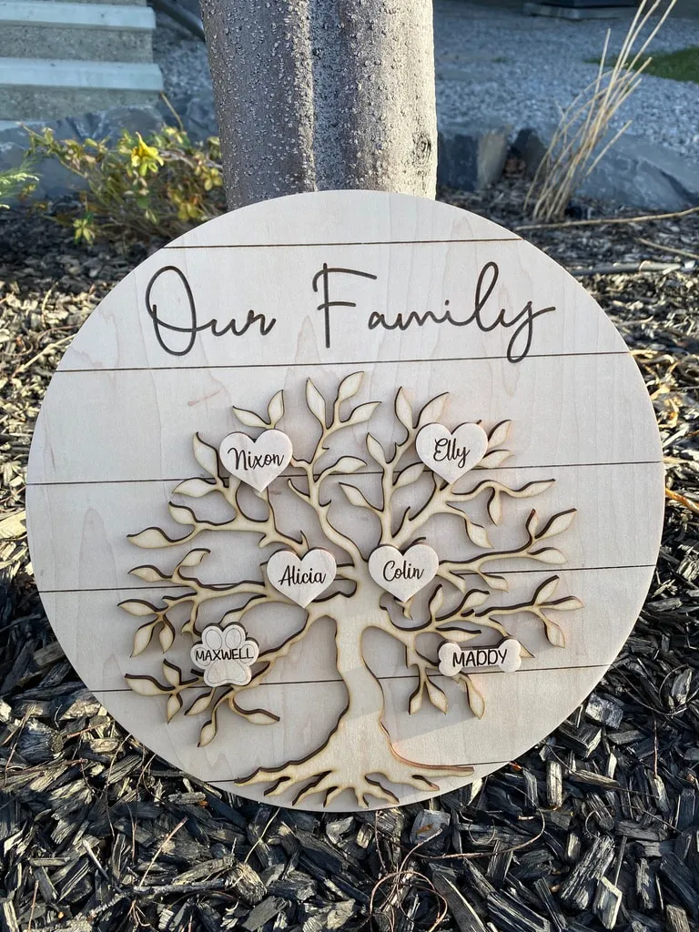 14" Our Family Tree view 2
