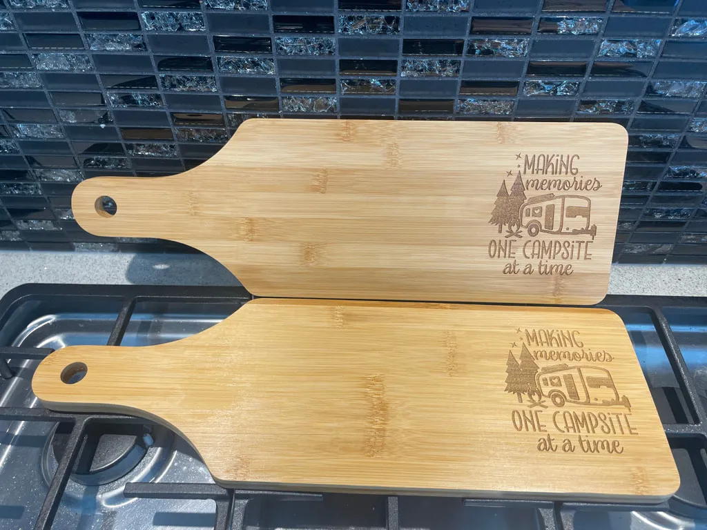 Bamboo Skinny Charcuterie Board