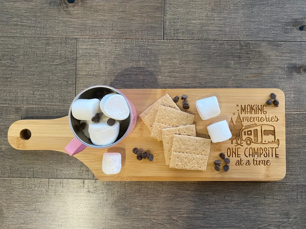 Bamboo Skinny Charcuterie Board view 2