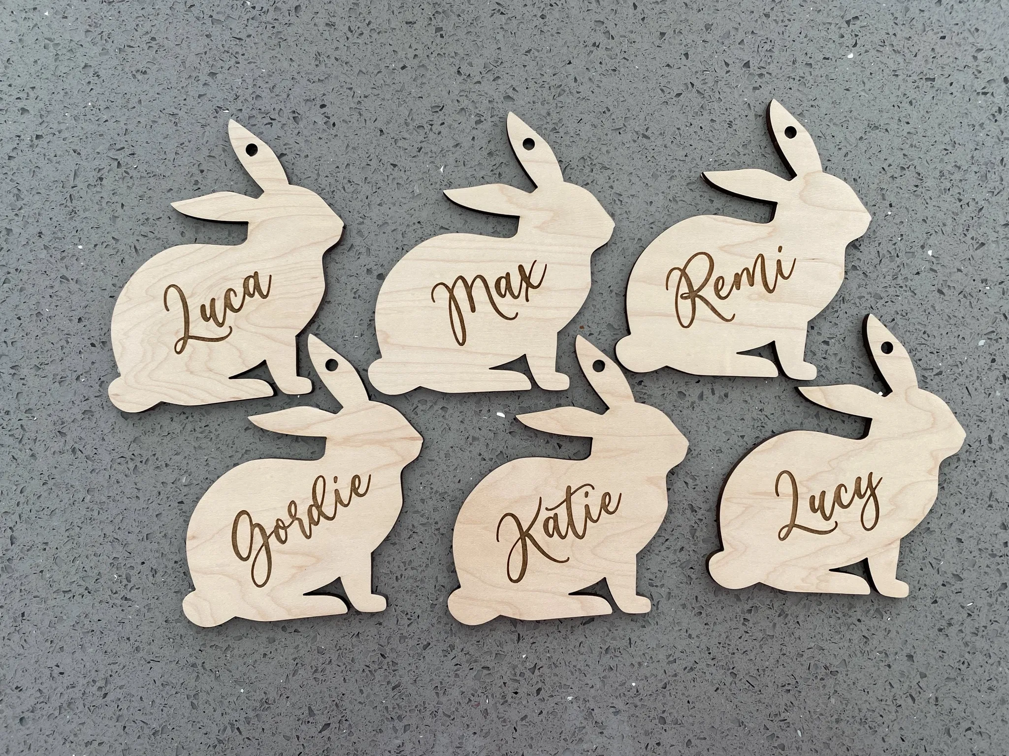 Easter Bunny Basket Tags