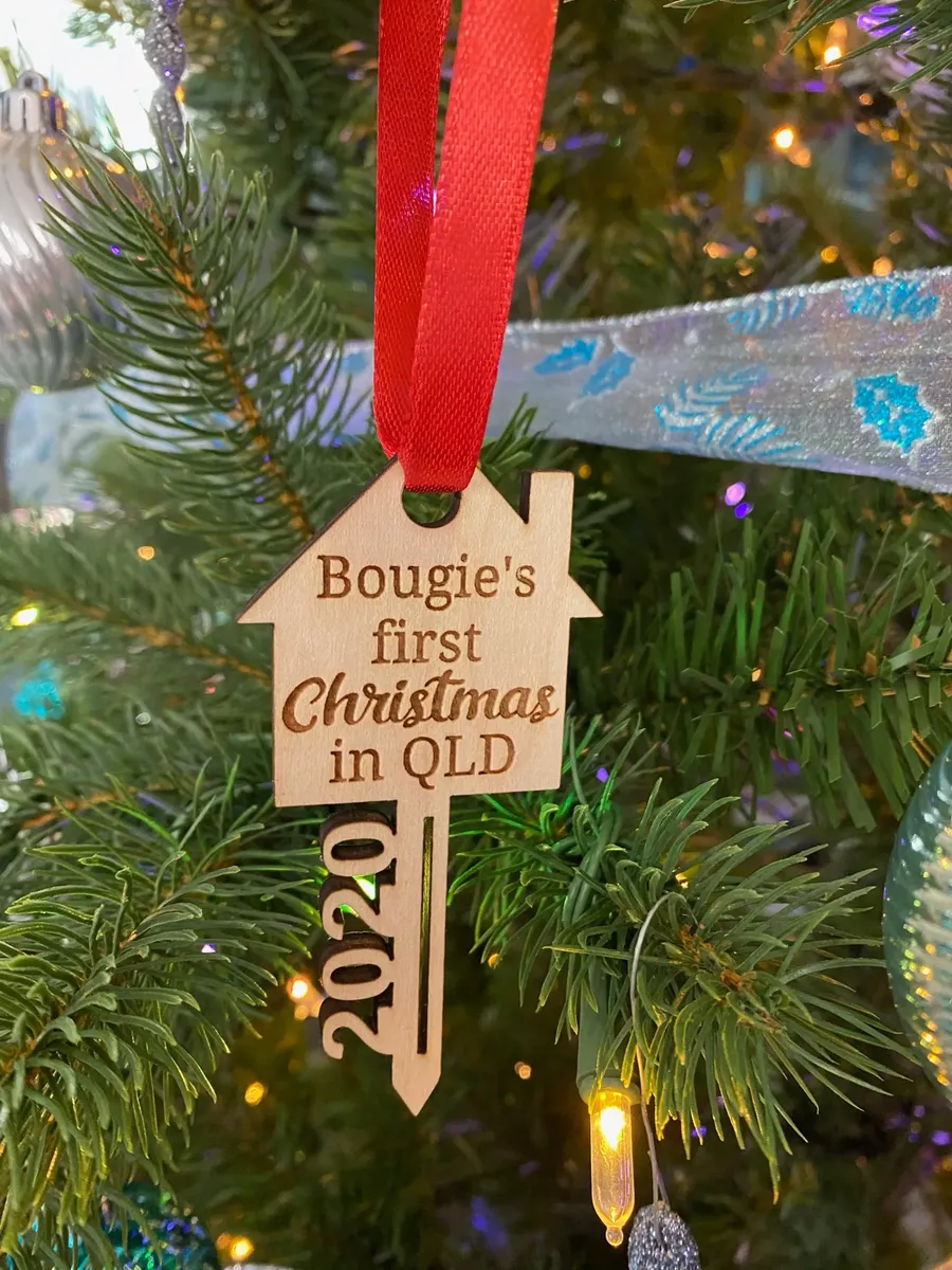 Christmas Wood Ornament view 4