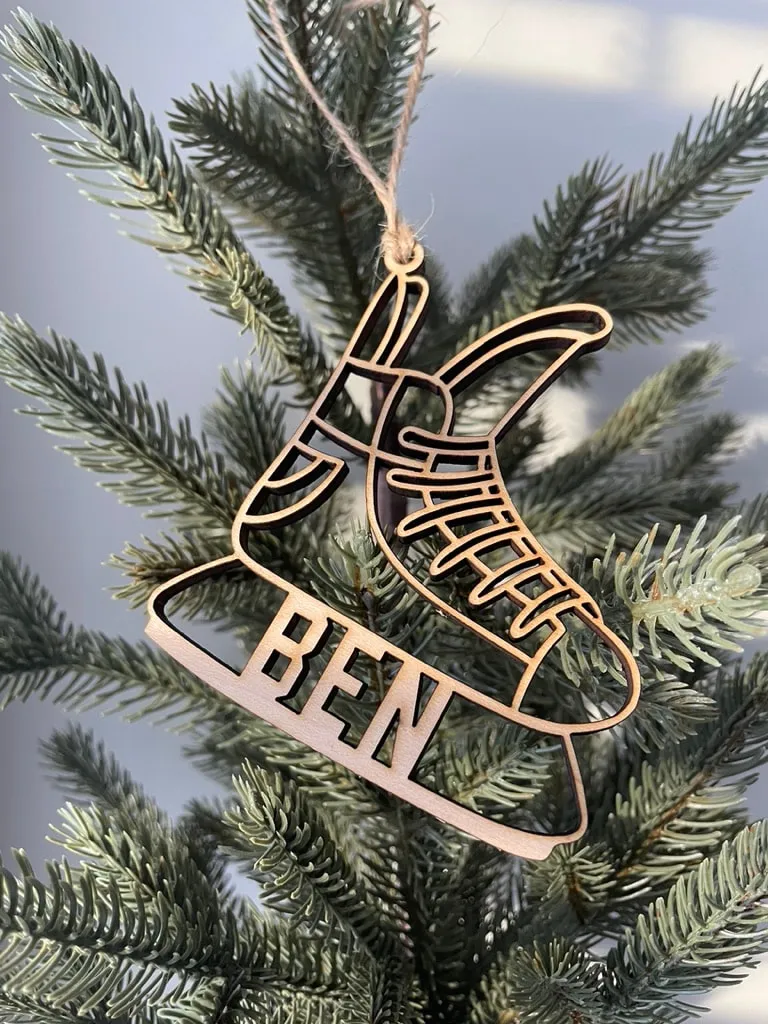Christmas Wood Ornament view 25