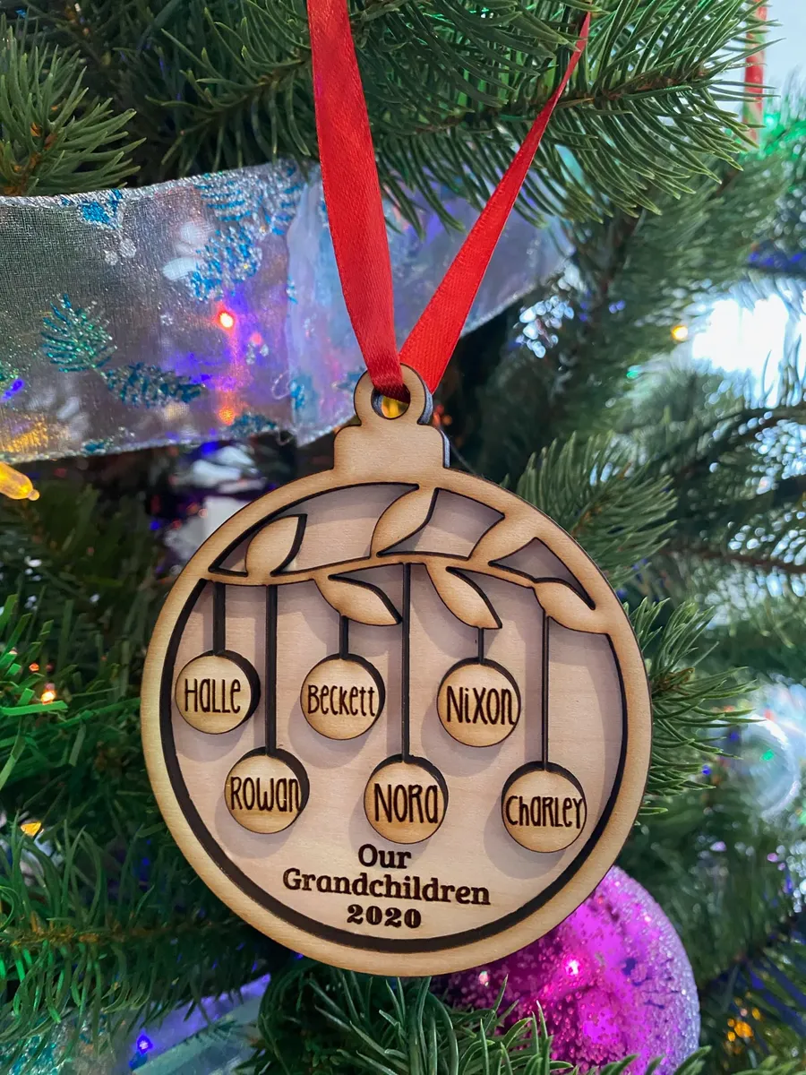 Christmas Wood Ornament view 10