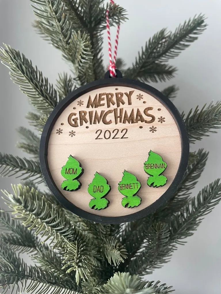 Christmas Wood Ornament view 23
