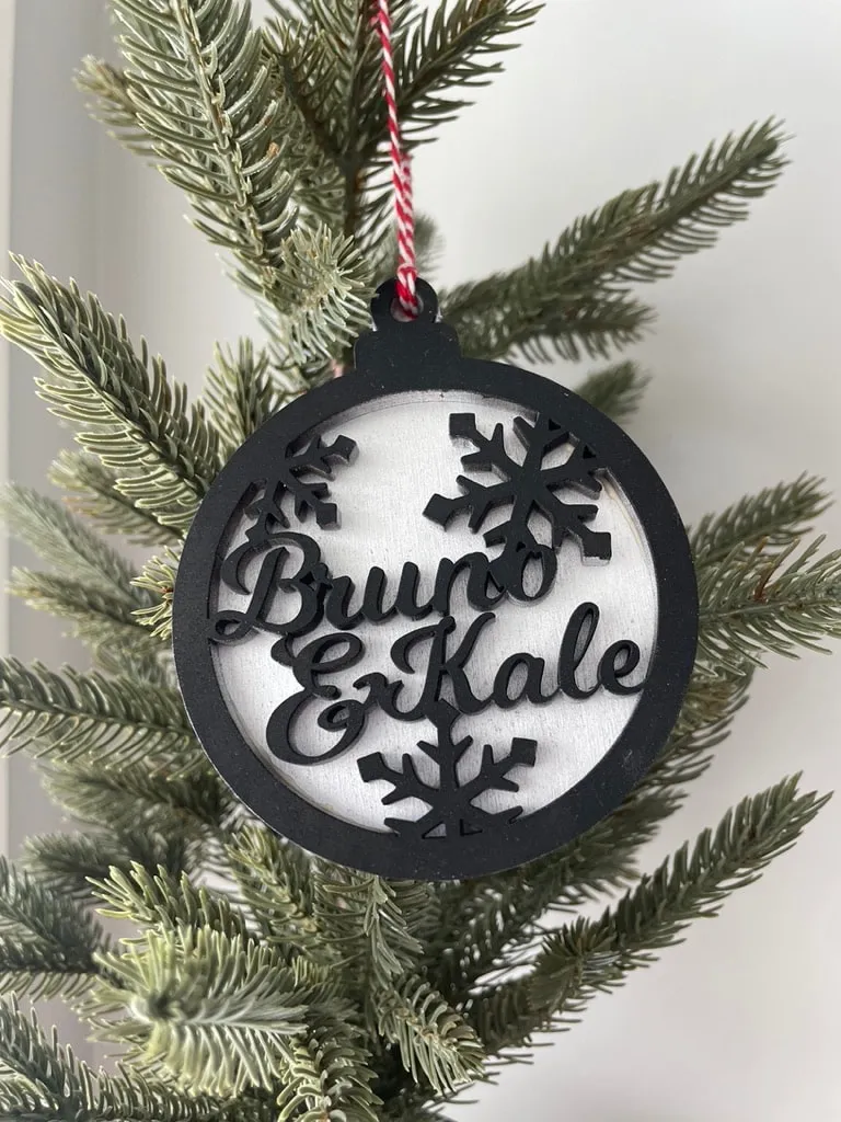 Christmas Wood Ornament view 22