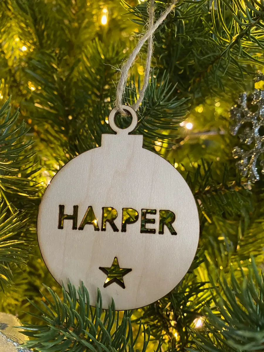 Christmas Wood Ornament view 5