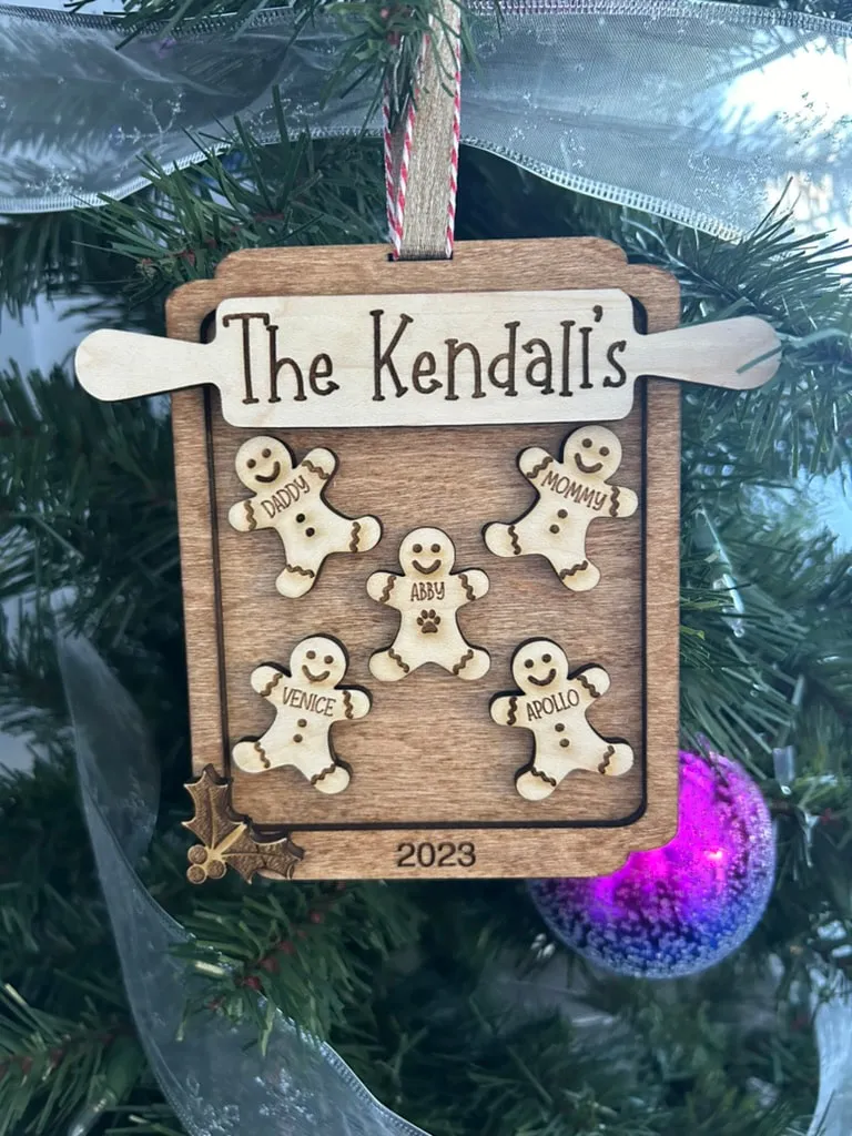Christmas Wood Ornament view 27