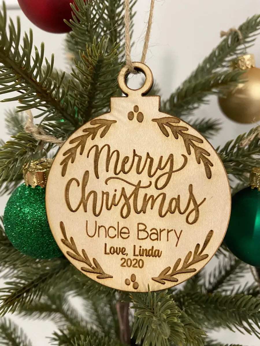 Christmas Wood Ornament view 7