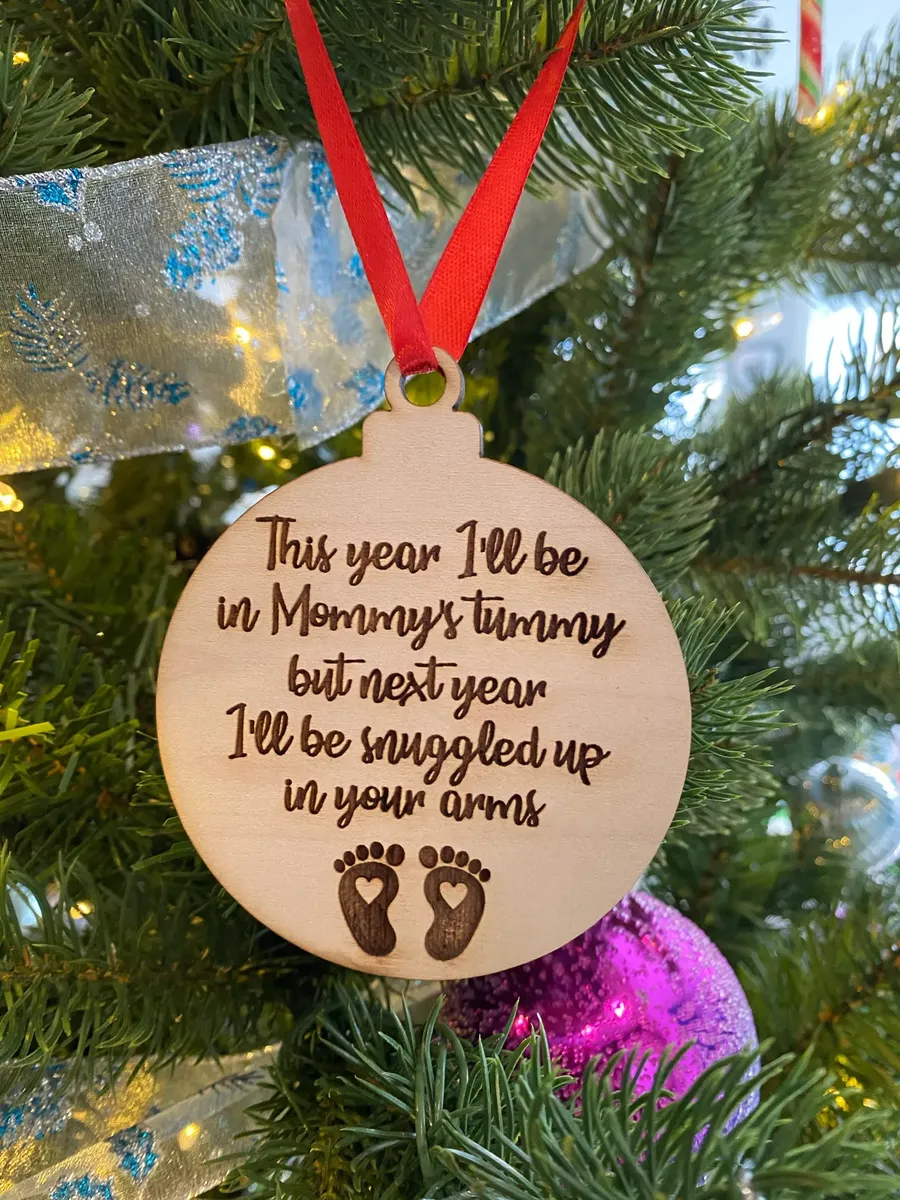 Christmas Wood Ornament view 9