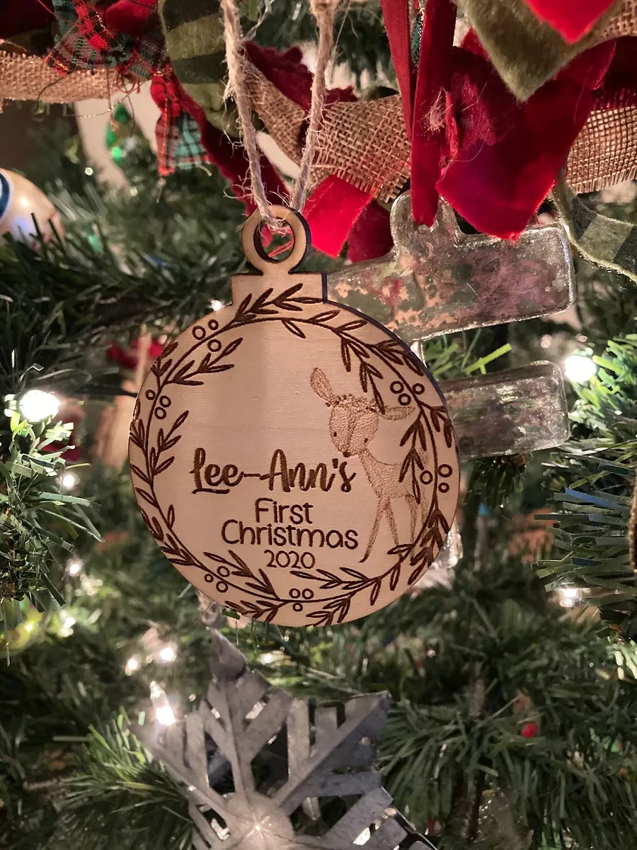 Christmas Wood Ornament view 6
