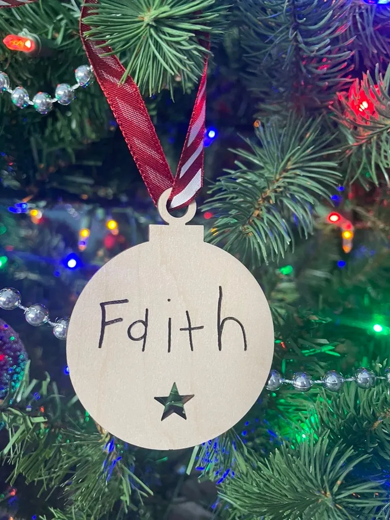 Christmas Wood Ornament view 17