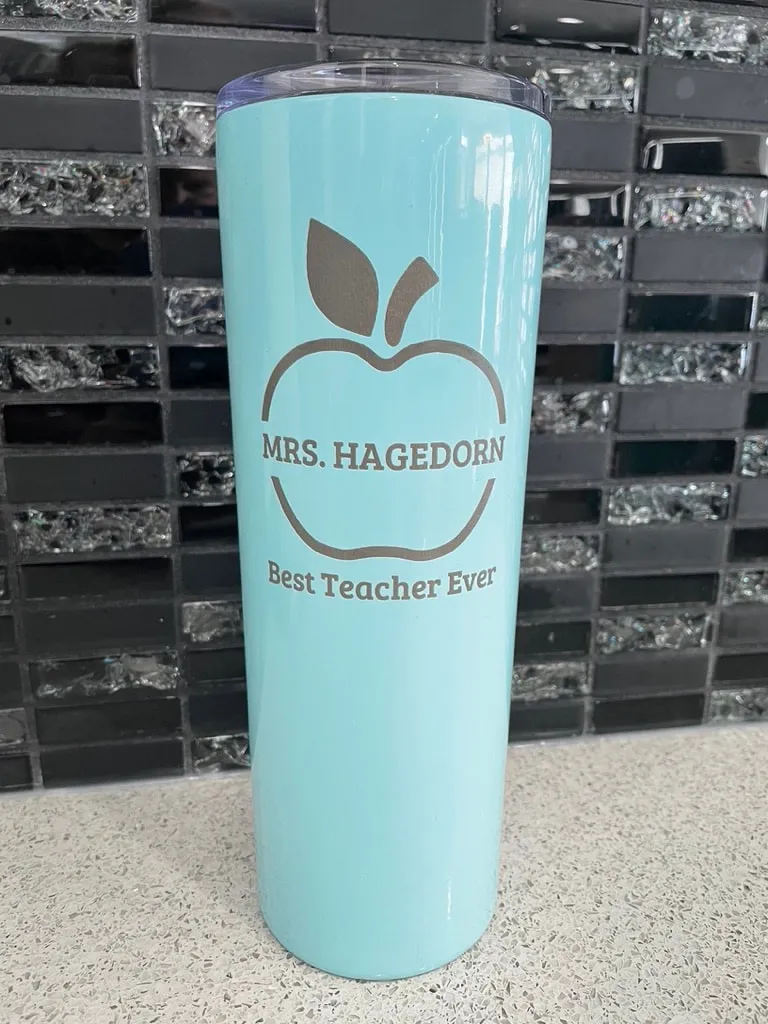 20oz Skinny Tumbler view 3