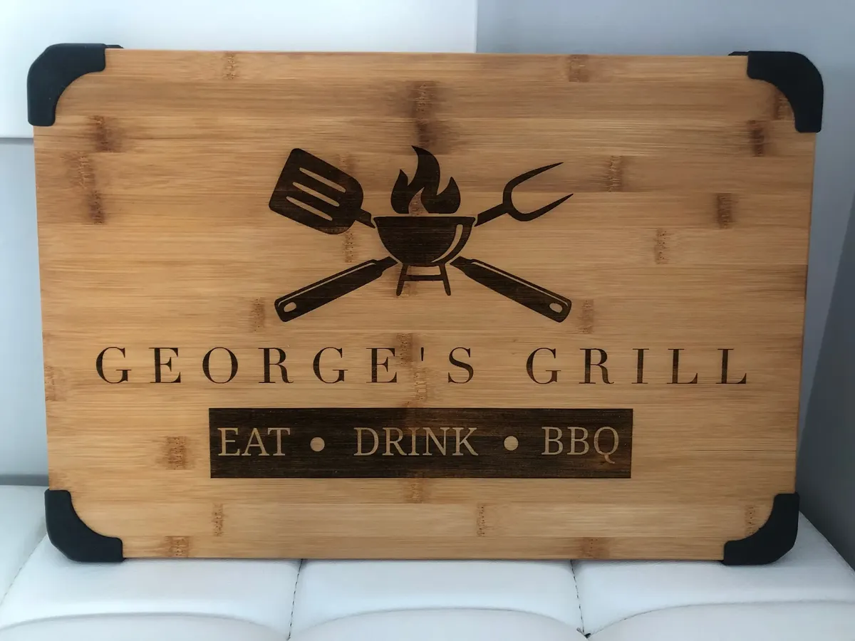 12x18 Bamboo Cutting Board view 5