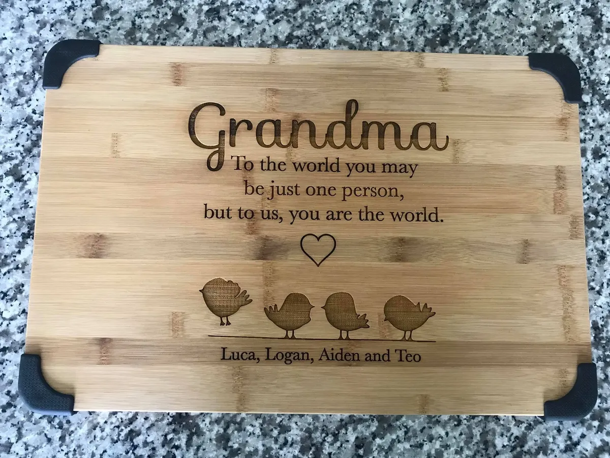 12x18 Bamboo Cutting Board view 16