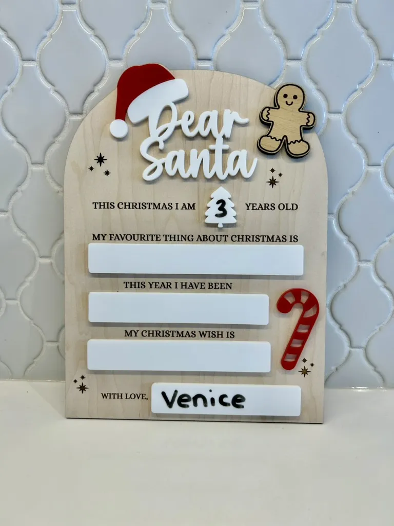 Dear Santa Board view 2