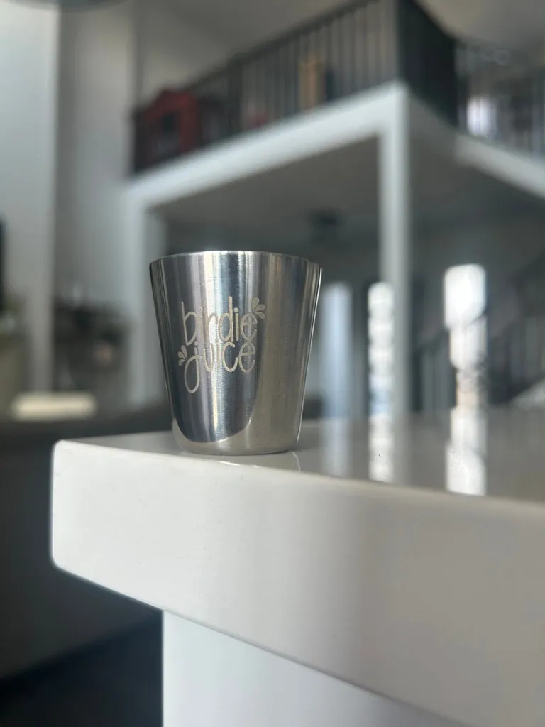 Stainless Steel Shot Glass x 4 view 2