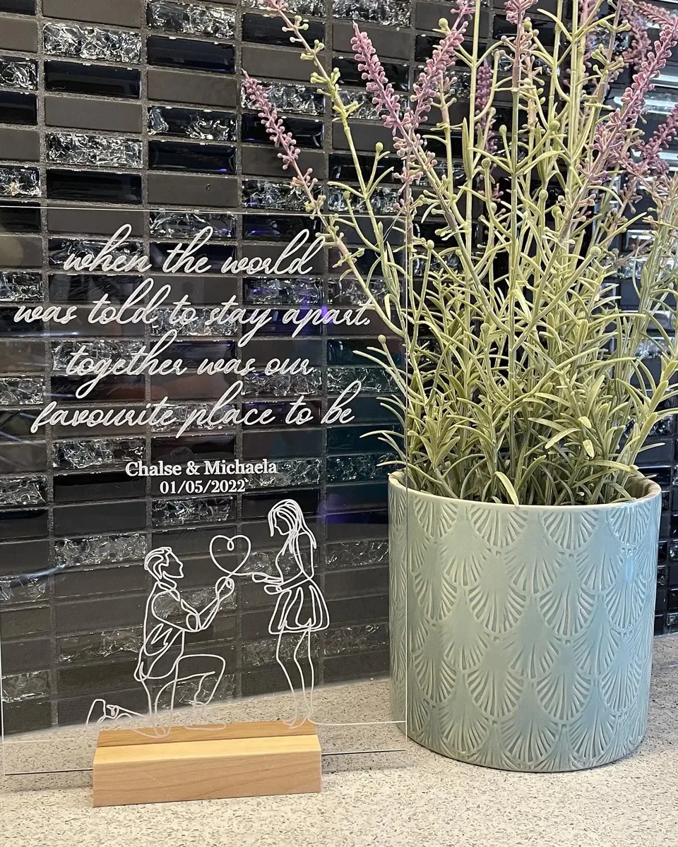Laser Engraved Acrylic Sheet view 5