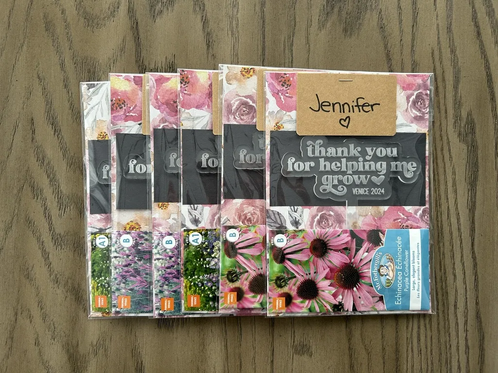 Thank you for helping me grow with Flower Seeds