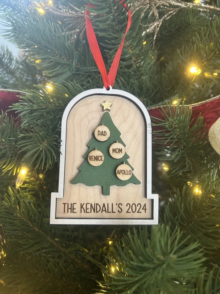 Christmas Tree with ornaments