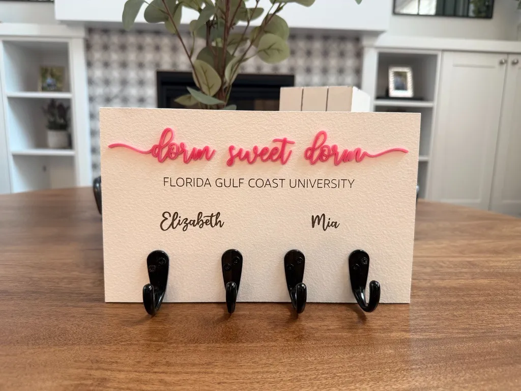 Dorm Sweet Dorm Key Hanger