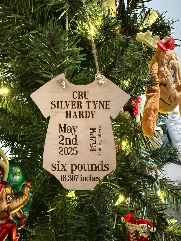 Baby Stat Ornament
