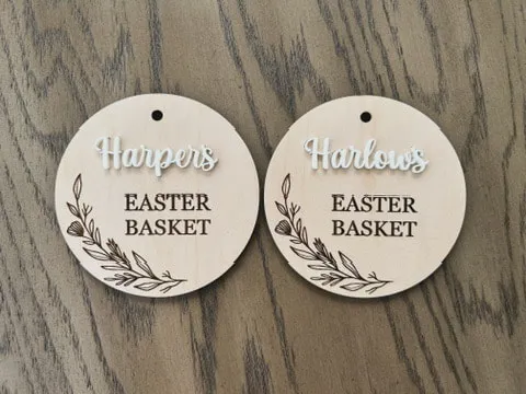 Easter Basket Tag
