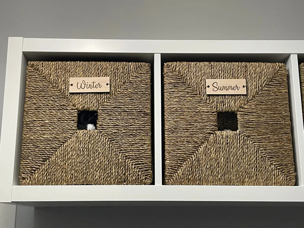 Rectangle Basket Tags