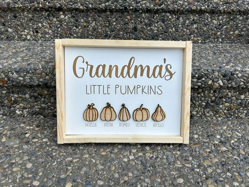 Pumpkin Patch Sign view 1