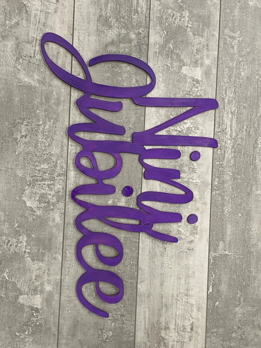 Name Cut Out - STANDARD Size (Any font) view 6