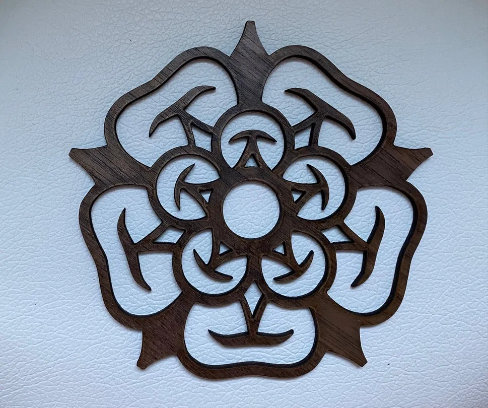 Walnut Veneer Coasters view 2
