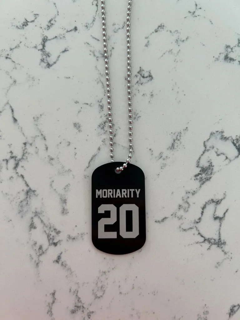 Black Dog Tags / Military Tags