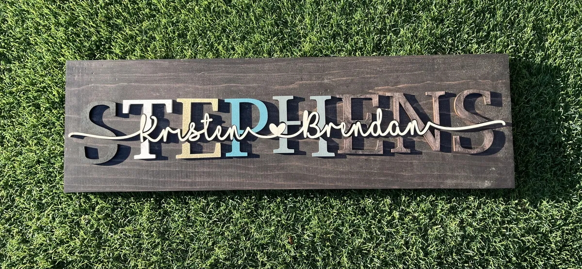 24" Name Board view 3