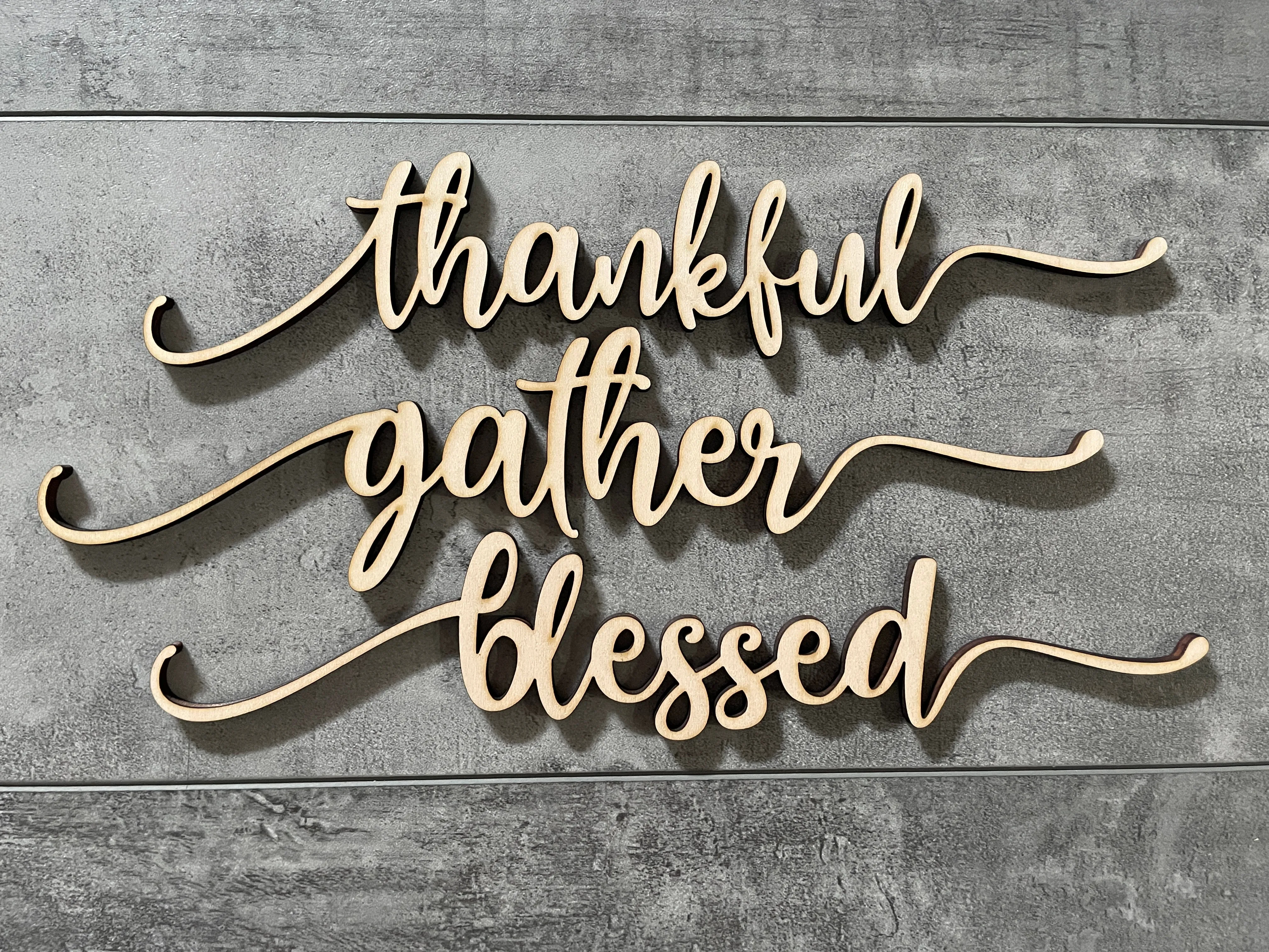 Thanksgiving Plate Settings