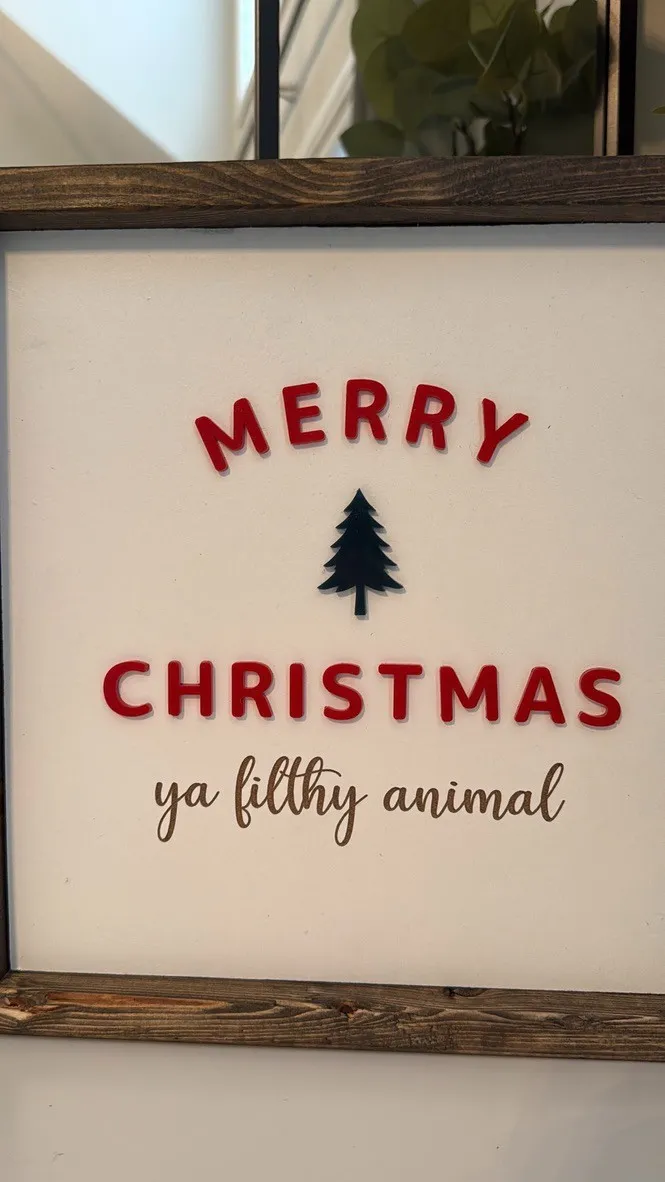 Merry Christmas Ya Filthy Animal view 2