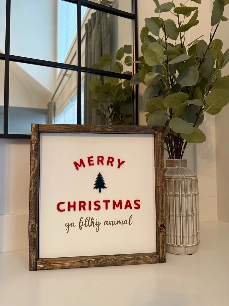 Merry Christmas Ya Filthy Animal