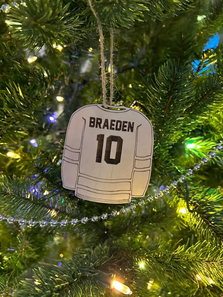 Hockey Ornament